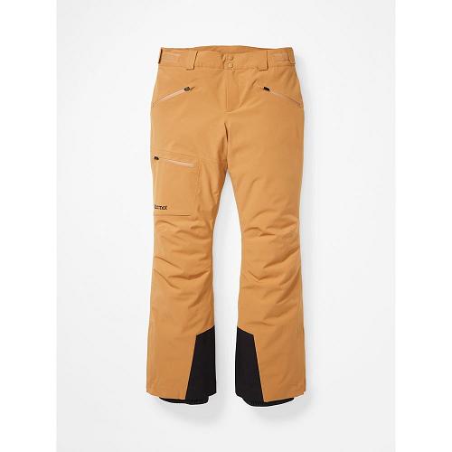 Marmot Refuge Pants - Womens Ski Pants Yellow CA3406925 Canada